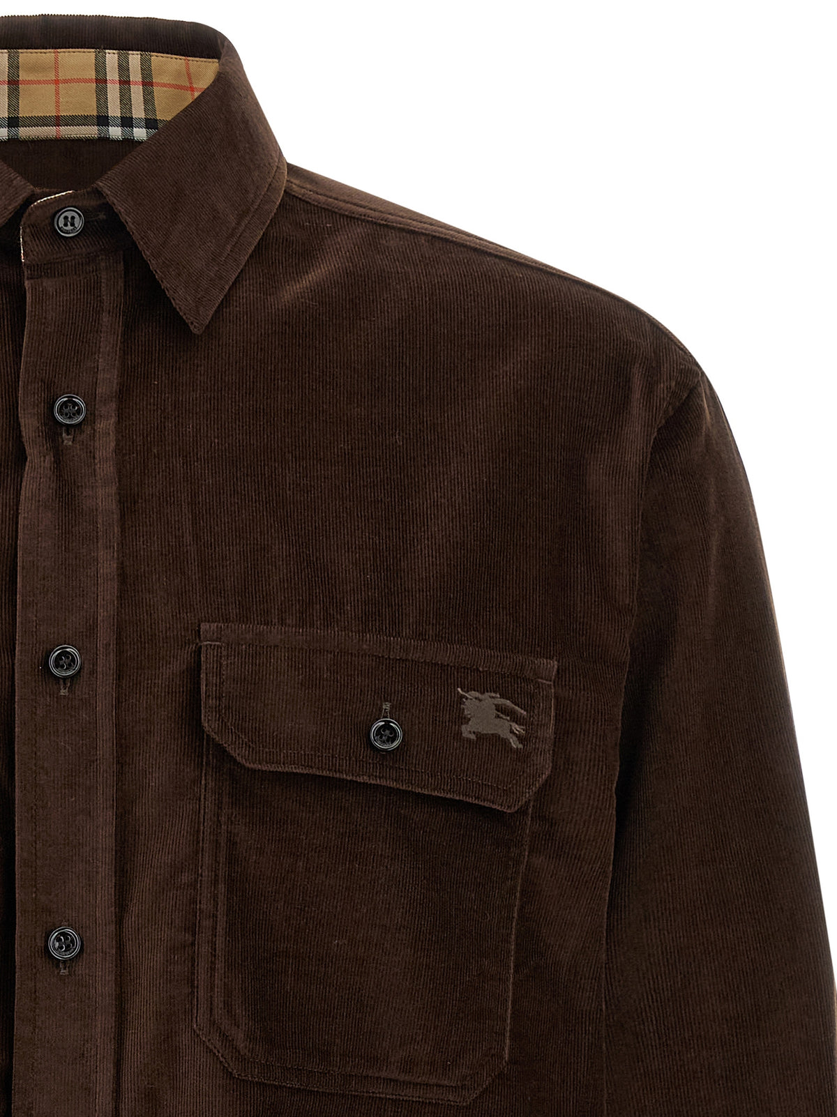 Brown Cotton Blouse