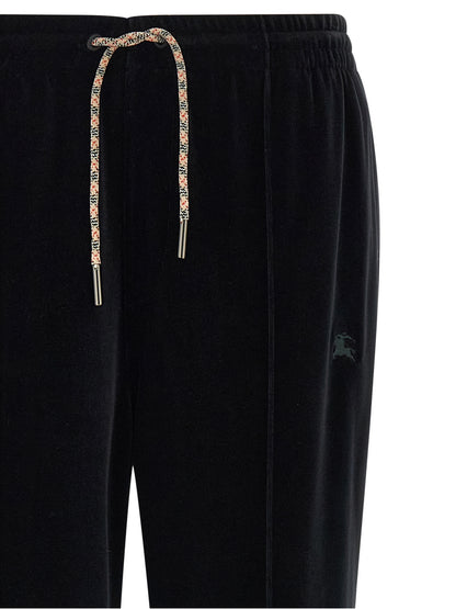 Black Cotton Joggers (Workout Pants)