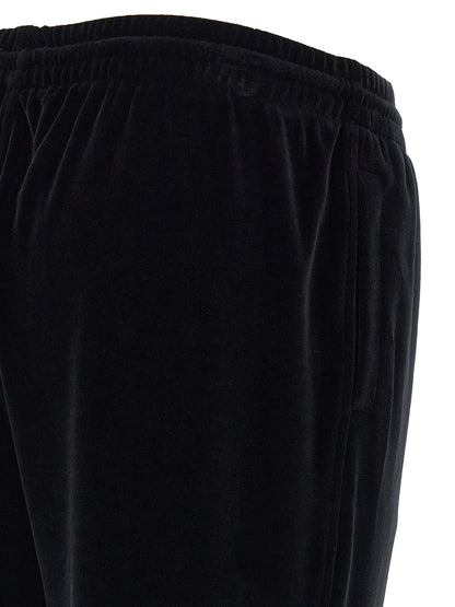 Black Cotton Joggers (Workout Pants)