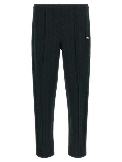 Bicolor Polyester Casual Pants