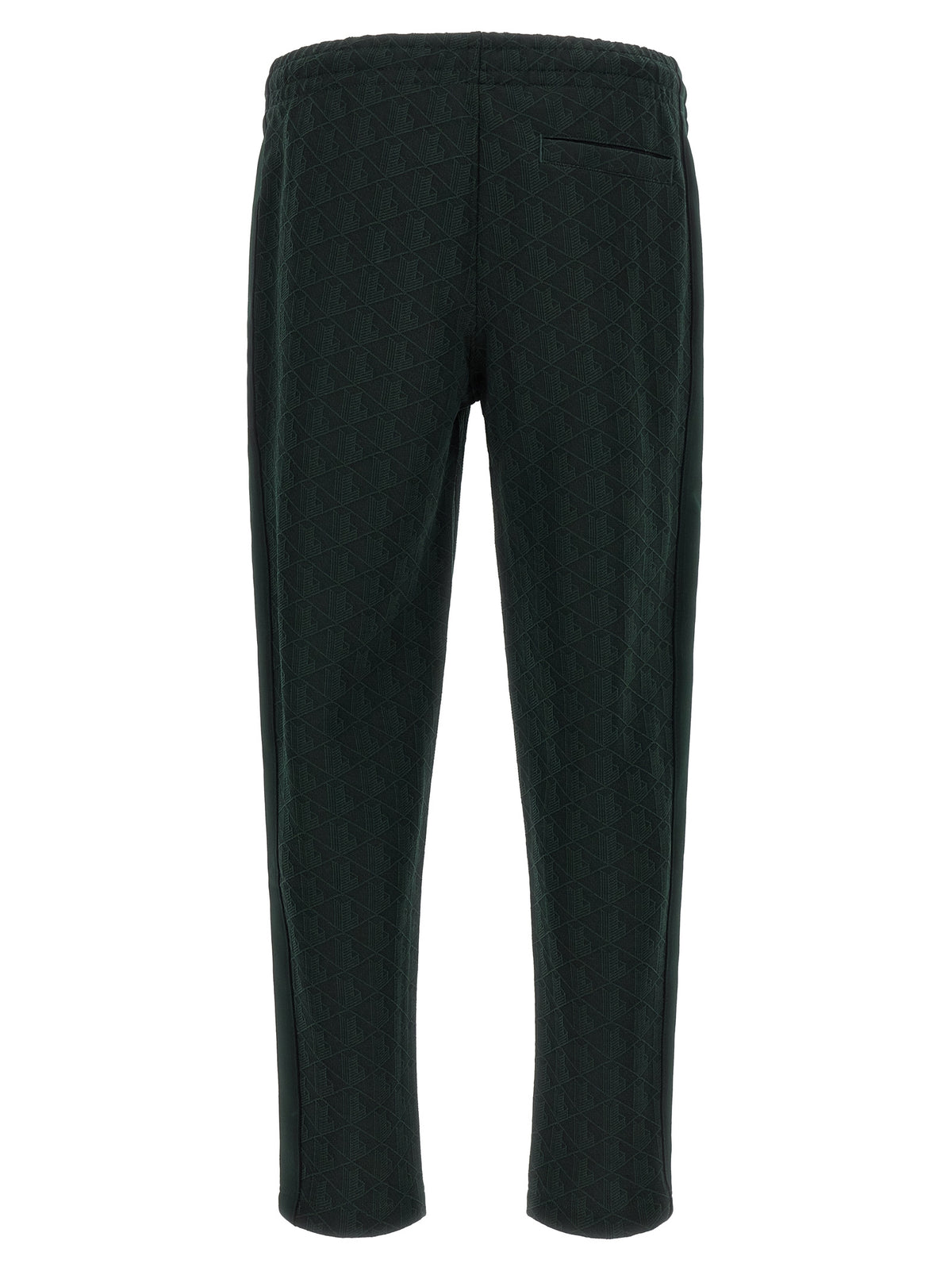 Bicolor Polyester Casual Pants