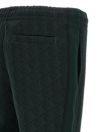 Bicolor Polyester Casual Pants