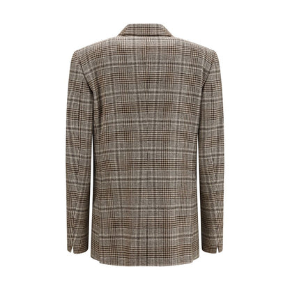 Brown Wool Oves Aries Blazer