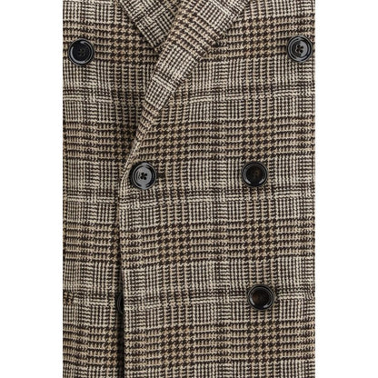 Brown Wool Oves Aries Blazer