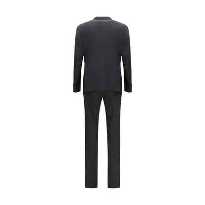 Black Wool Oves Aries Two-Piece Suit