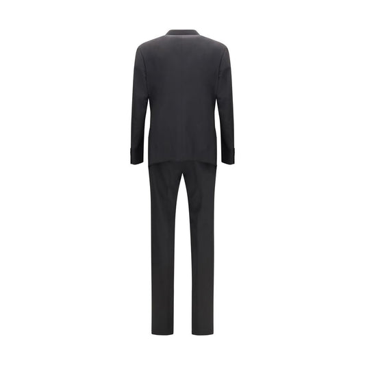 Black Wool Oves Aries Two-Piece Suit