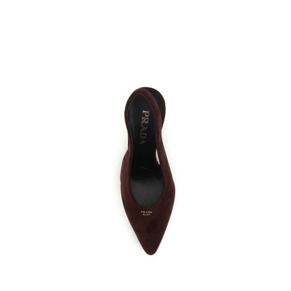 Bordeaux Calf Leather Bos Taurus High Heel Pumps
