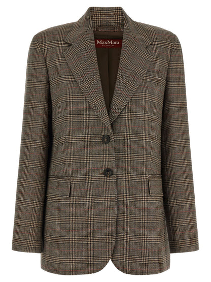 Brown Wool Blazer