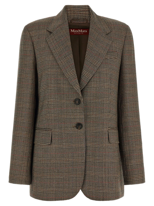 Brown Wool Blazer