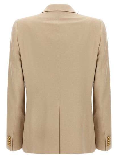 Beige Cashmere Blazer