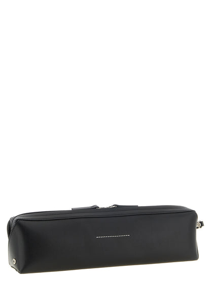 Black Cowhide Clutch Bag