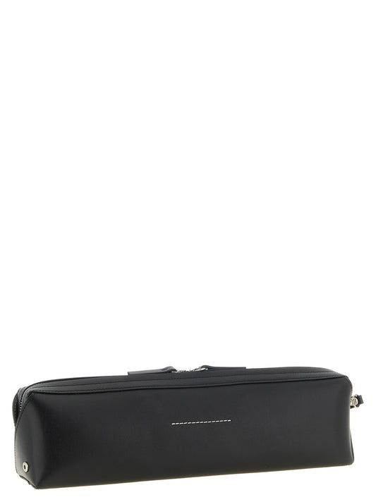Black Cowhide Clutch Bag