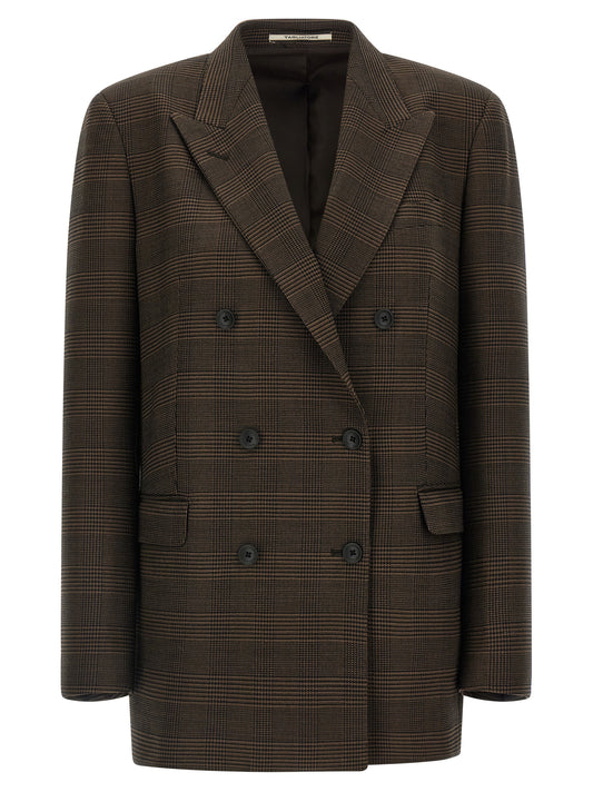 Brown Virgin Wool Blazer