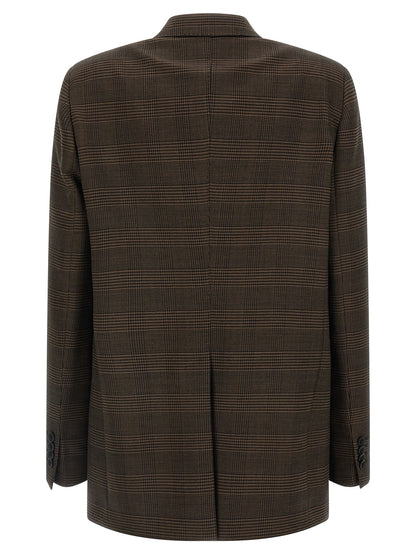 Brown Virgin Wool Blazer