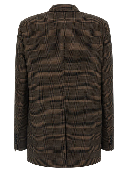 Brown Virgin Wool Blazer