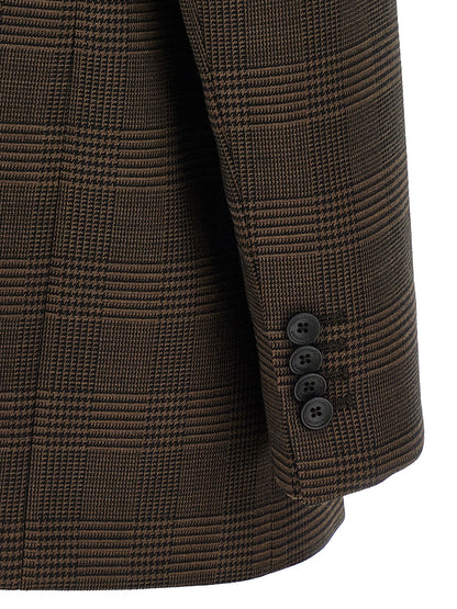 Brown Virgin Wool Blazer