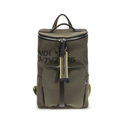 Bicolor Cotton Backpack