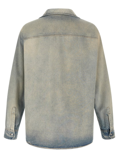 Blue Cotton Blouse