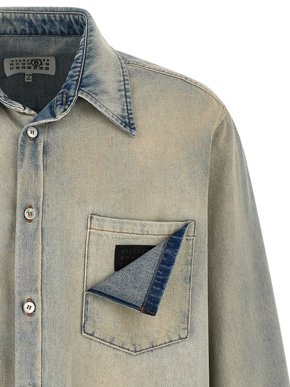 Blue Cotton Blouse