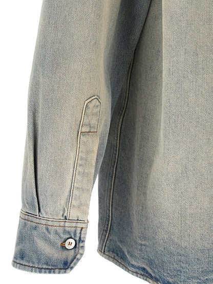 Blue Cotton Blouse