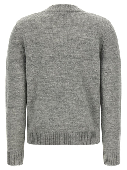 Gray Acetate Cardigan