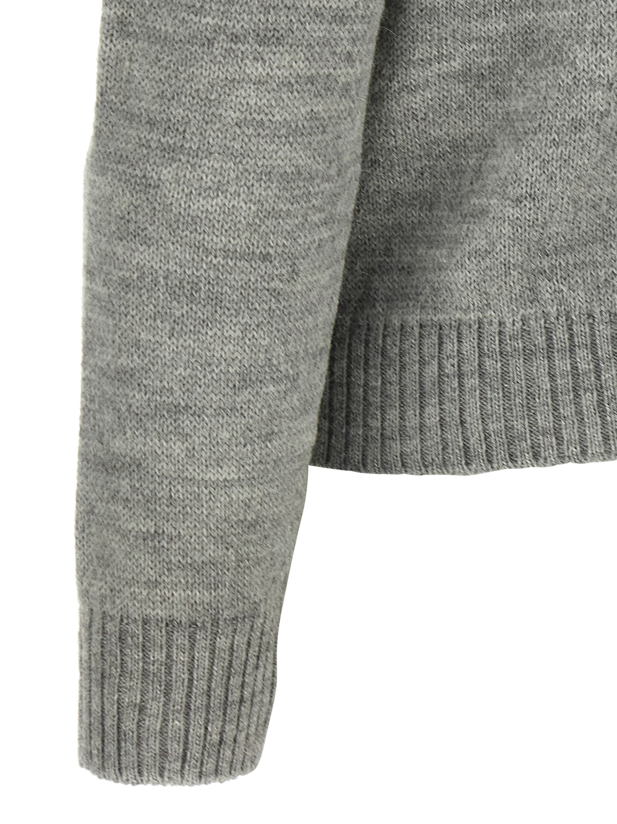 Gray Acetate Cardigan