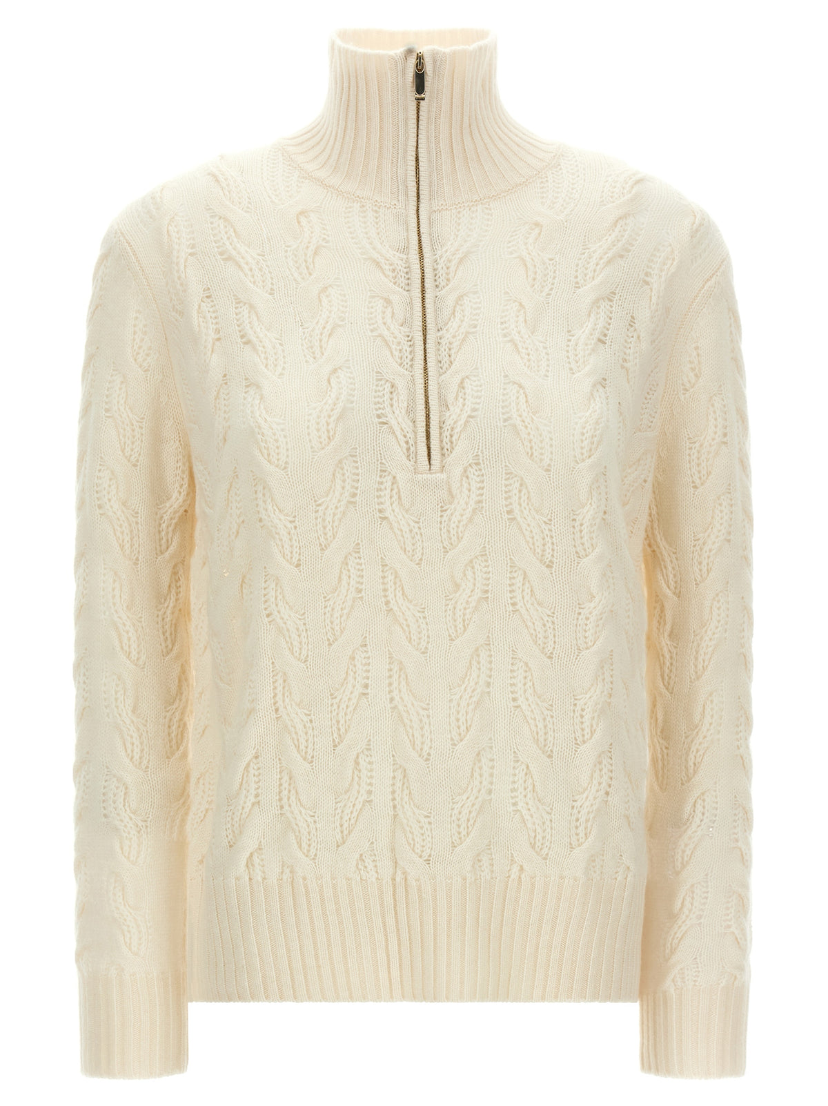 White Wool Cardigan