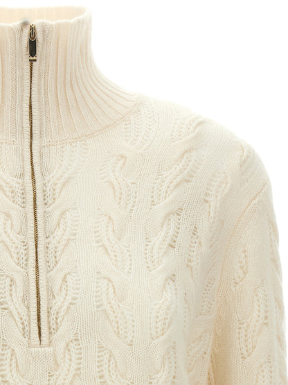 White Wool Cardigan