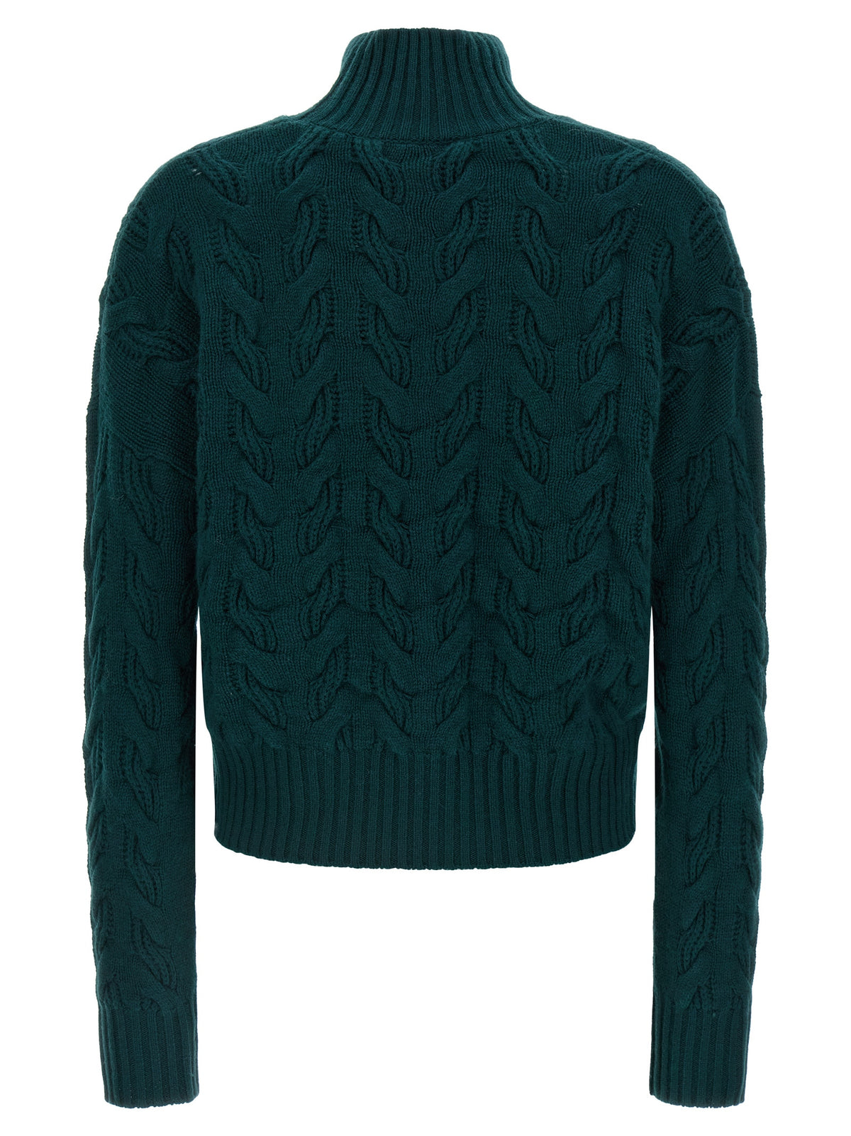 Bicolor Wool Cardigan