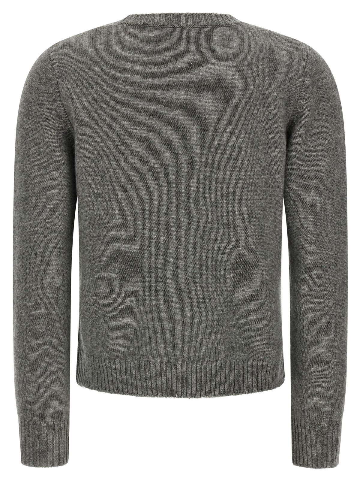 Gray Wool Cardigan
