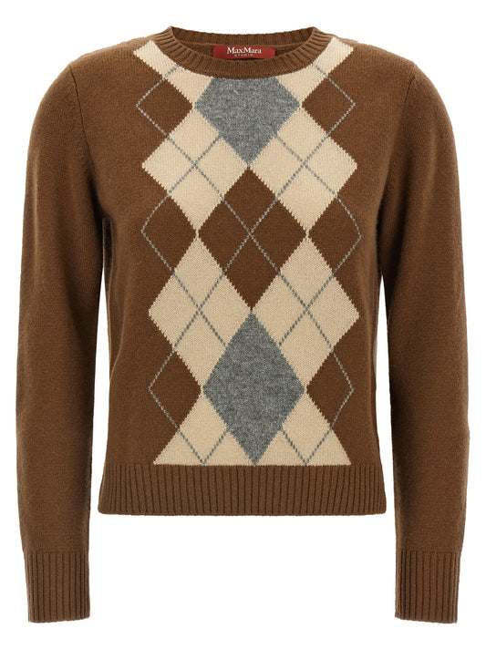 Brown Wool Cardigan