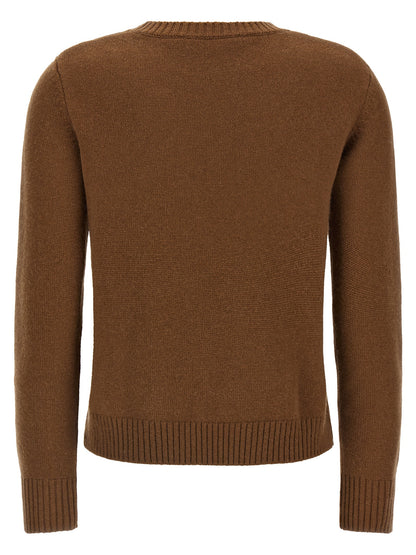 Brown Wool Cardigan