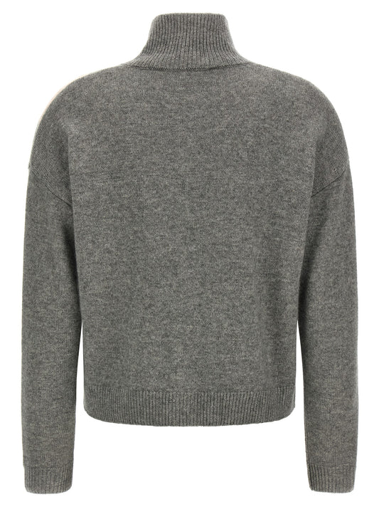 Gray Wool Cardigan
