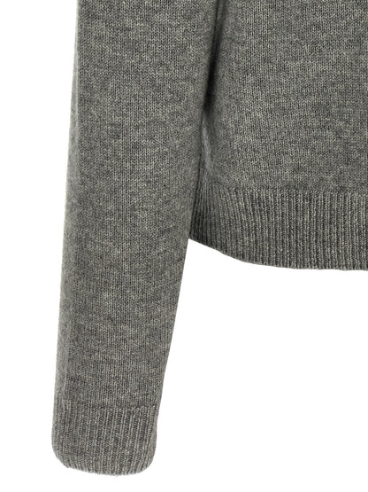 Gray Wool Cardigan