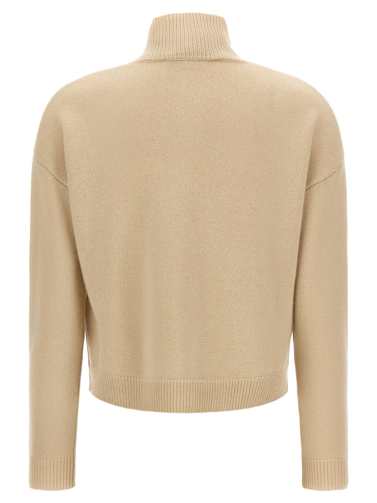 Beige Wool Cardigan