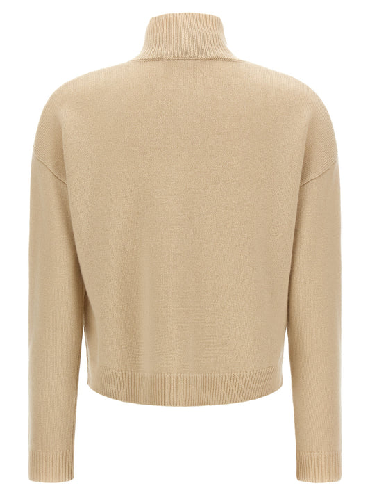 Beige Wool Cardigan