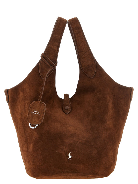 Brown Cowhide Tote Bag