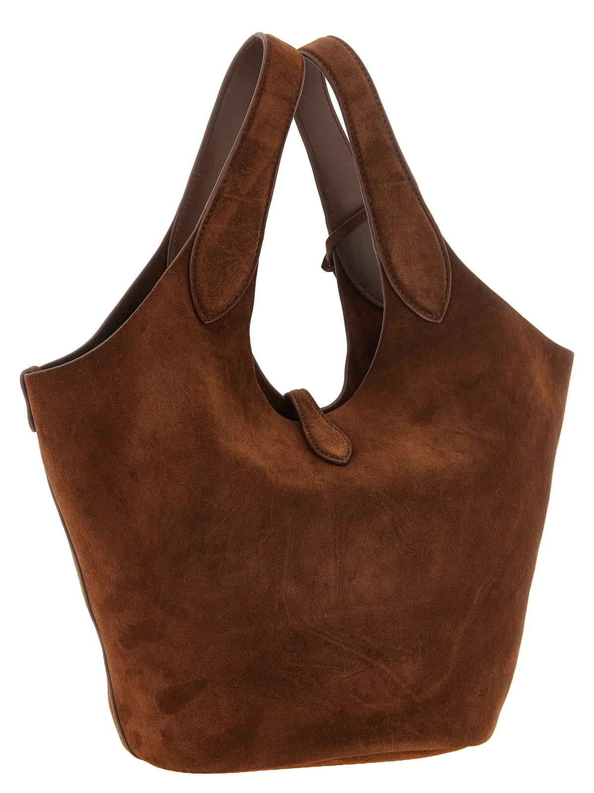 Brown Cowhide Tote Bag