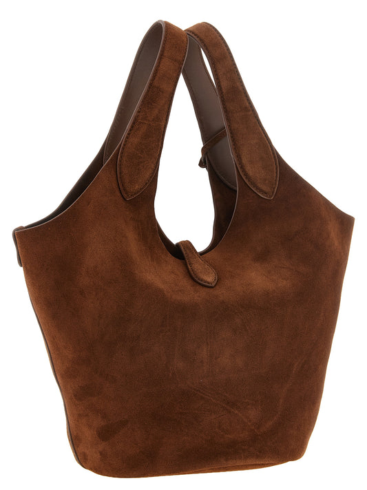 Brown Cowhide Tote Bag
