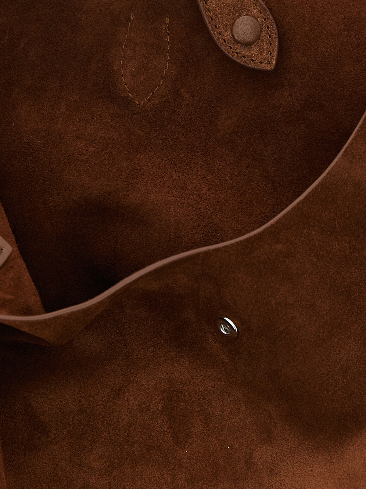 Brown Cowhide Tote Bag