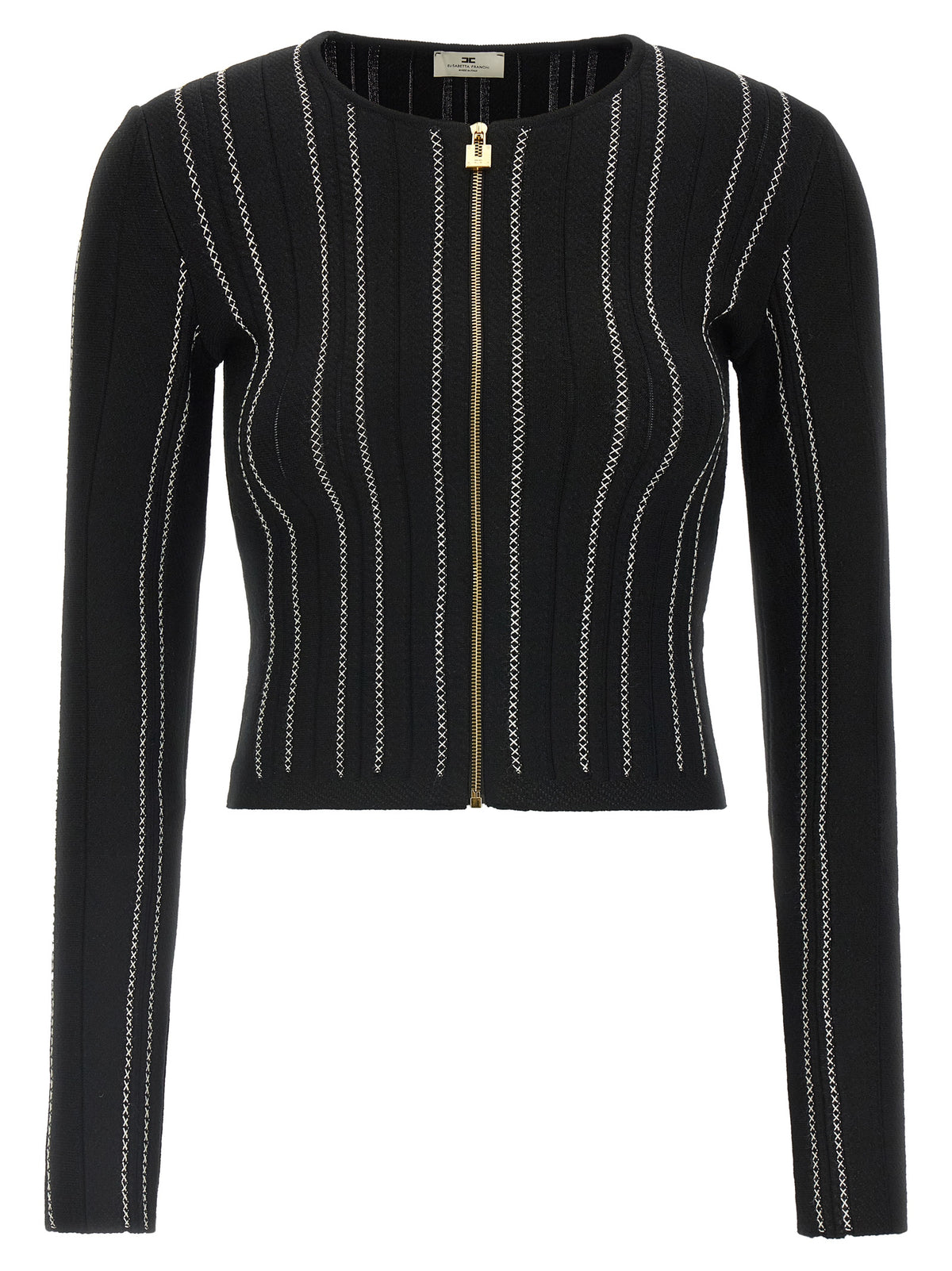 Black Viscose Cardigan
