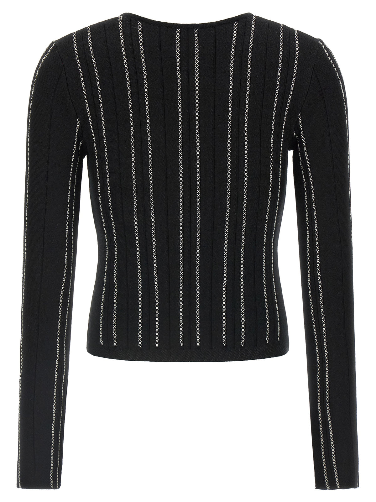 Black Viscose Cardigan