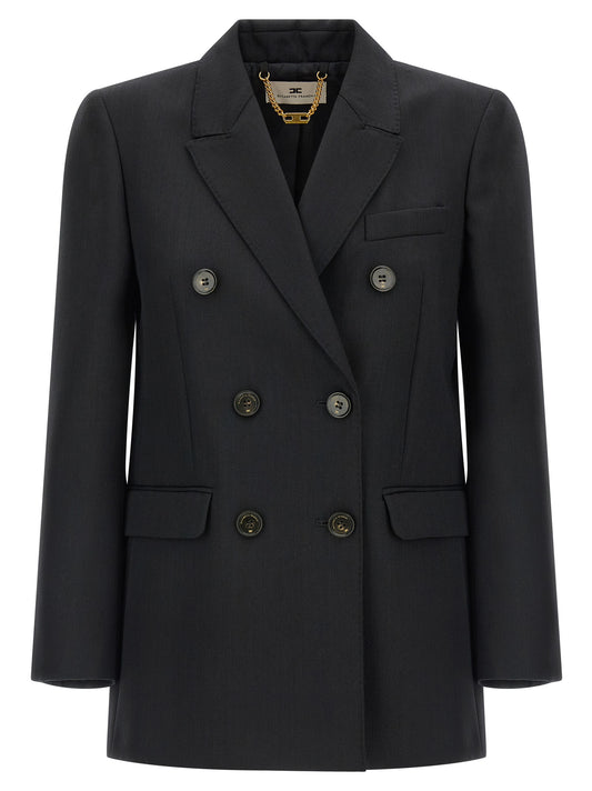 Black Virgin Wool Blazer