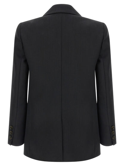 Black Virgin Wool Blazer