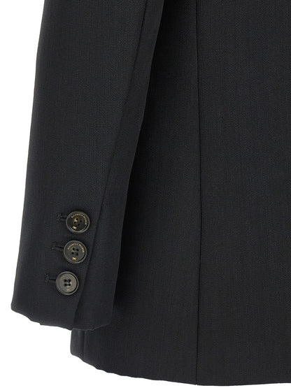 Black Virgin Wool Blazer