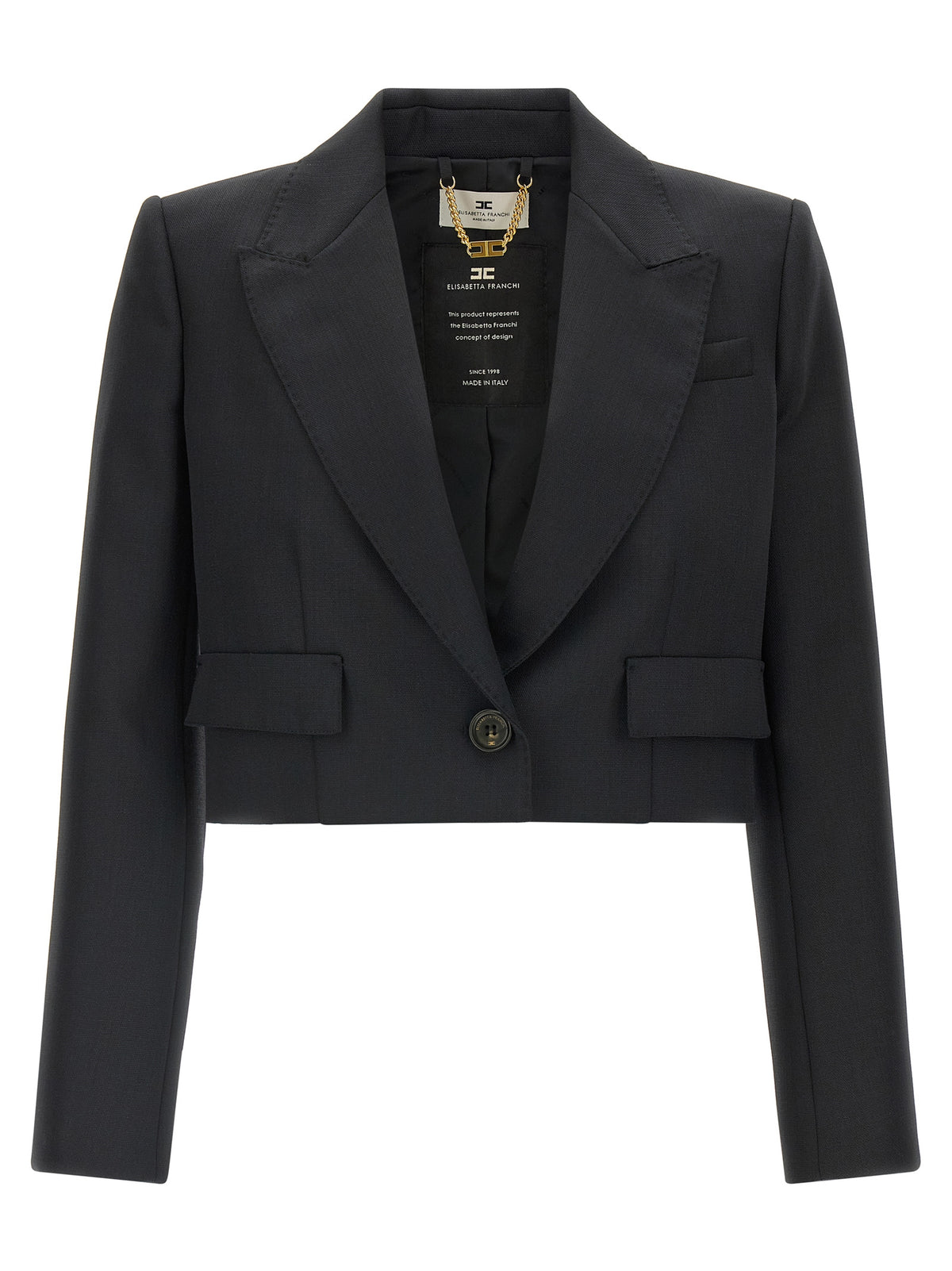 Black Virgin Wool Blazer