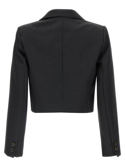 Black Virgin Wool Blazer