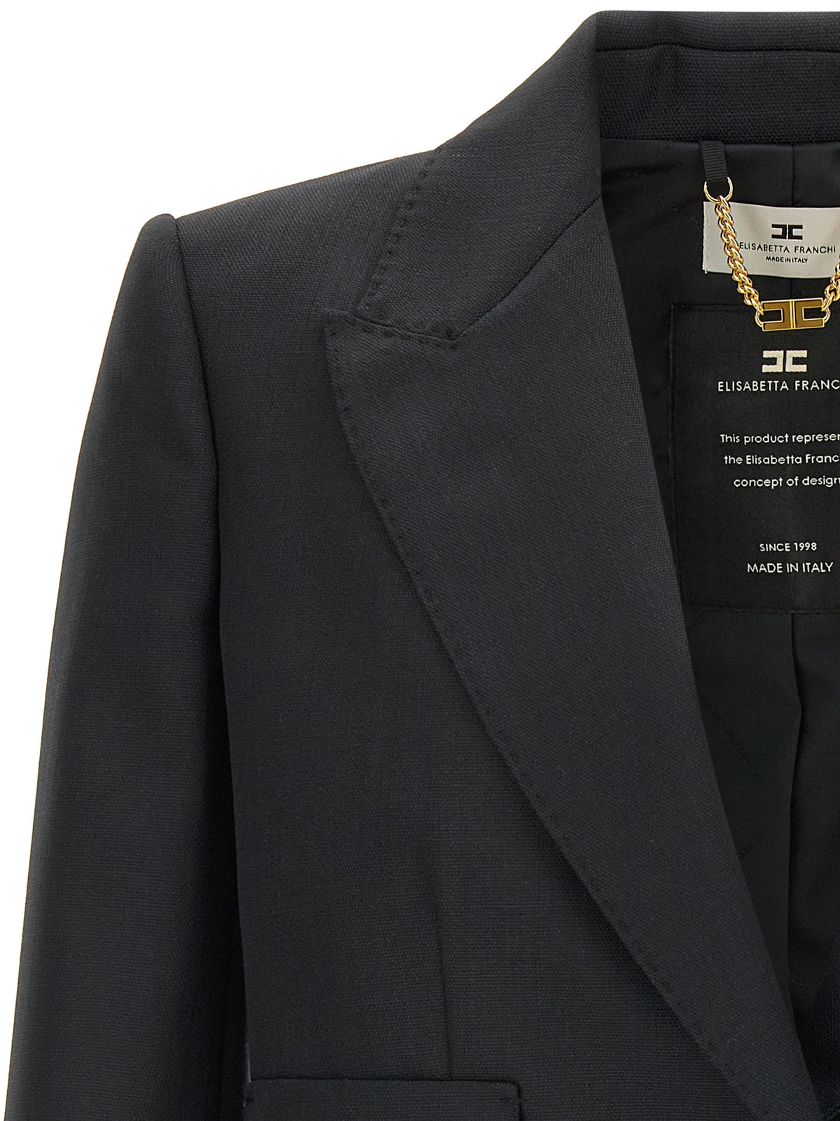 Black Virgin Wool Blazer