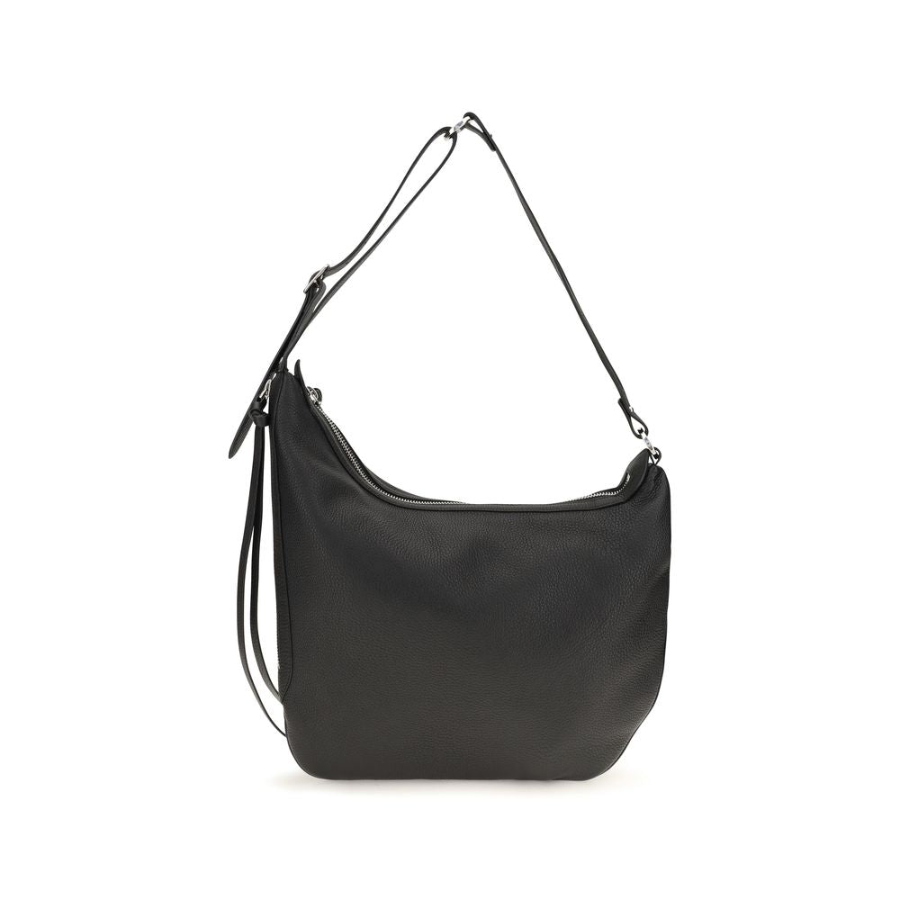 Black Calf Leather Bos Taurus Shoulder Bag