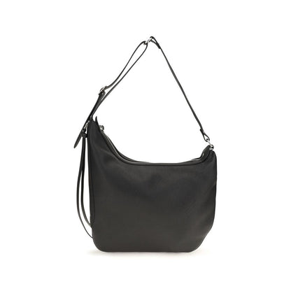 Black Calf Leather Bos Taurus Shoulder Bag